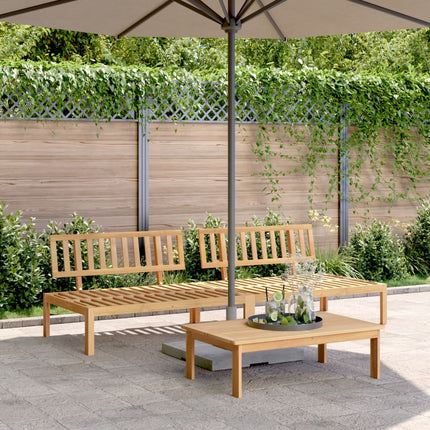 Tuinmiddenbanken 2 St Pallet Massief Acaciahout