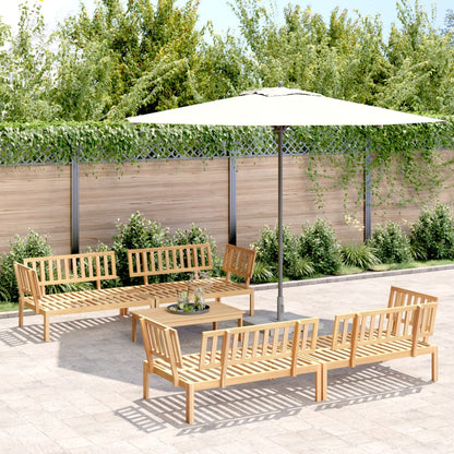5-Delige Loungeset Pallet Massief Acaciahout
