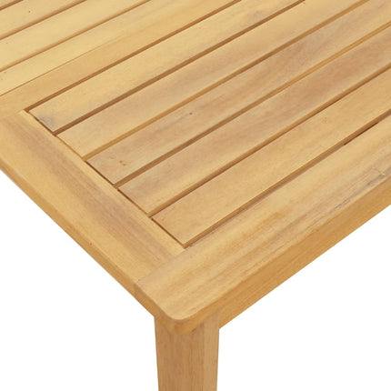 5-Delige Loungeset Pallet Met Kussens Massief Acaciahout Beige