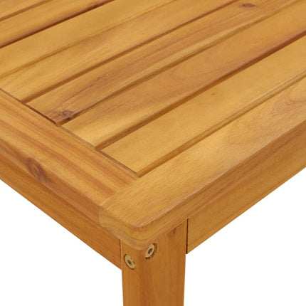 5-Delige Loungeset Pallet Met Kussens Massief Acaciahout Beige
