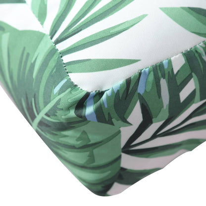 5-Delige Loungeset Pallet Met Kussens Massief Acaciahout Groen