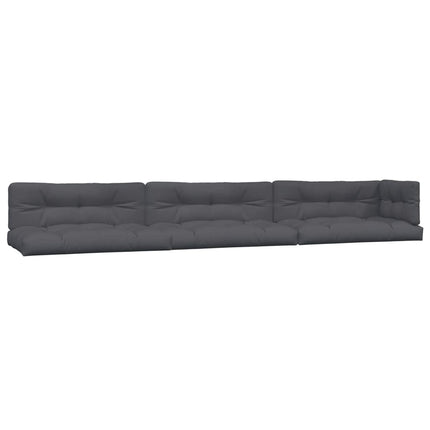 6-Delige Loungeset Pallet Met Kussens Massief Acaciahout