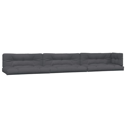 6-Delige Loungeset Pallet Met Kussens Massief Acaciahout