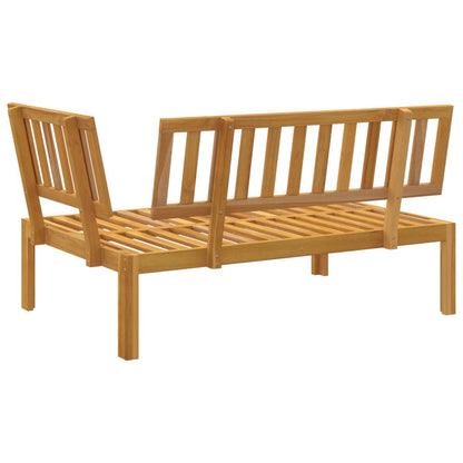Tuinhoekbank Pallet Massief Acaciahout Bruin