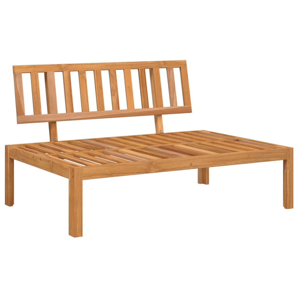 Tuinmiddenbank Pallet Massief Acaciahout Bruin