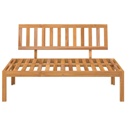 Tuinmiddenbank Pallet Massief Acaciahout Bruin
