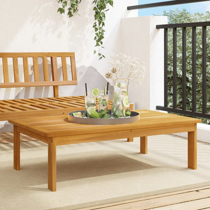 Tuintafel 100X60X30 Cm Massief Acaciahout Bruin