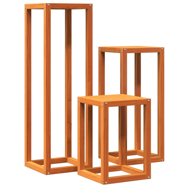 Plantenstandaards Massief Grenenhout