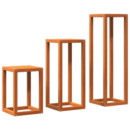 Plantenstandaards Massief Grenenhout