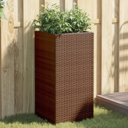 Plantenbak Poly Rattan