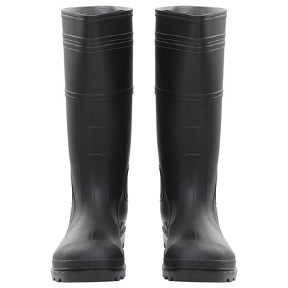 Regenlaarzen maat 44 PVC zwart