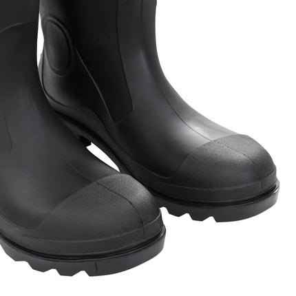Regenlaarzen Met Verwijderbare Sokken Maat 44 Pvc Zwart