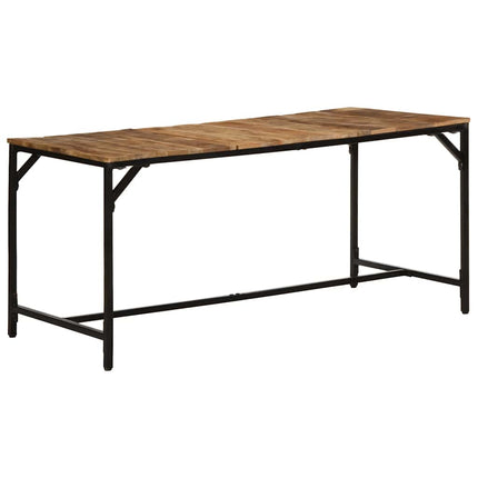 Eettafel Massief Hout Ruw Mangohout