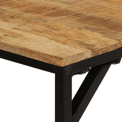 Eettafel Massief Hout Ruw Mangohout