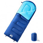 marineblauw en blauw