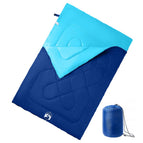 marineblauw en blauw
