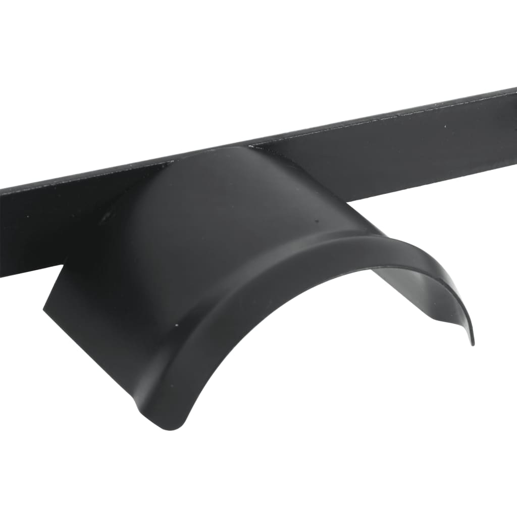 Hoofdstelhouder voor 5 hoofdstellen ijzer zwart