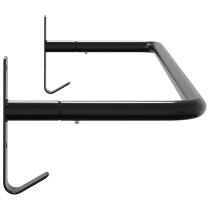 Zadeldekrek ijzer zwart