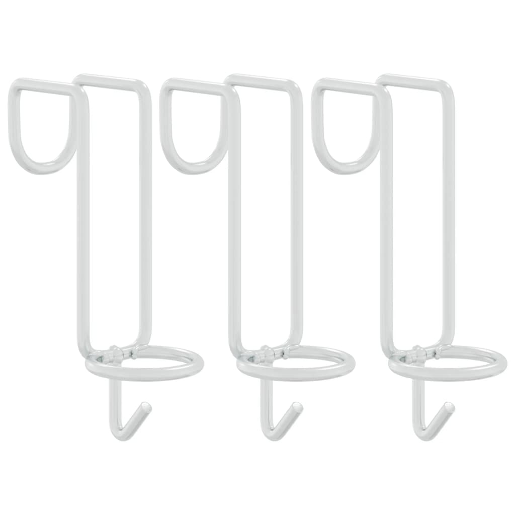 Emmerhaken van gegalvaniseerd staal, zilverkleur