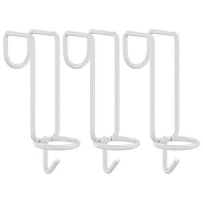 Emmerhaken van gegalvaniseerd staal, zilverkleur