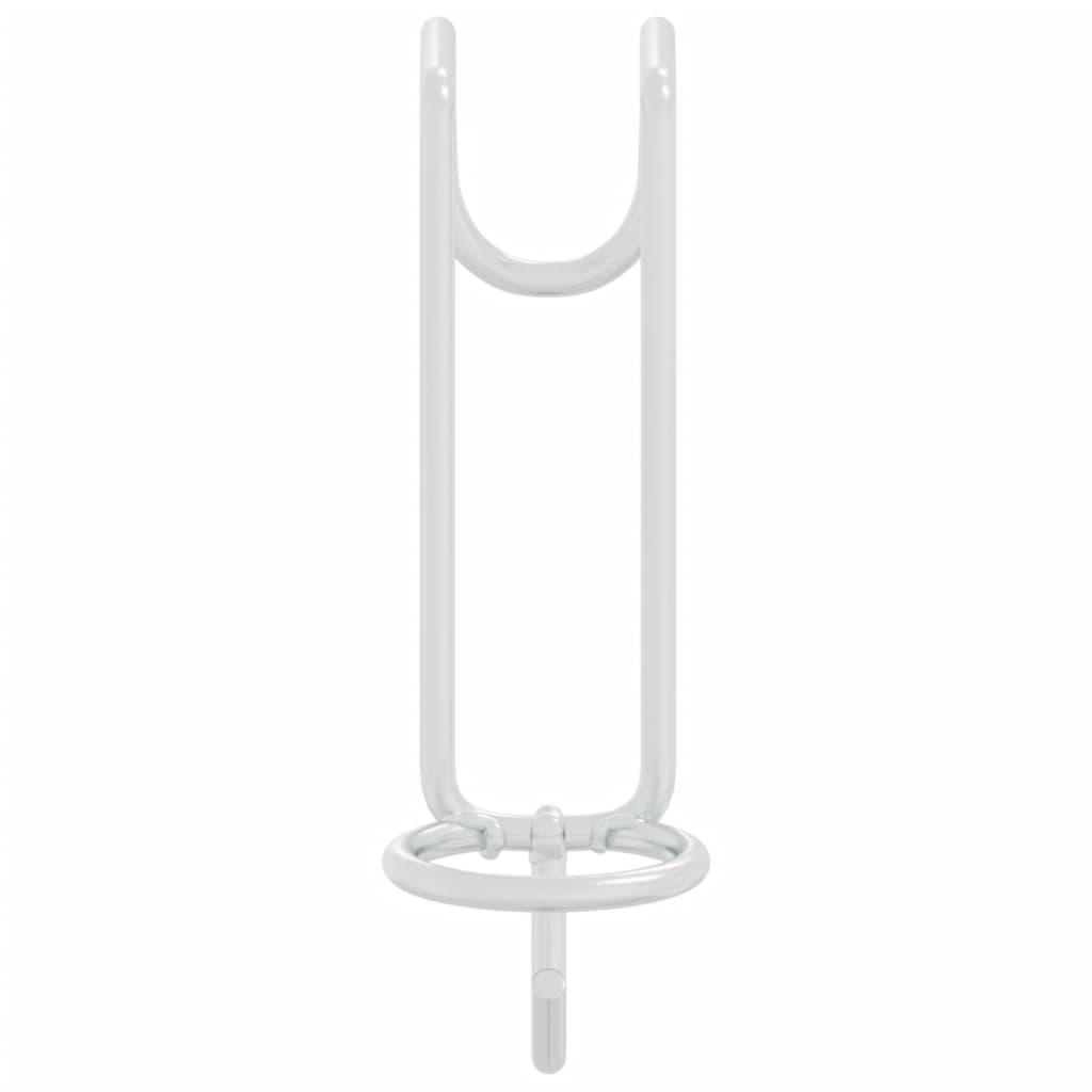 Emmerhaken van gegalvaniseerd staal, zilverkleur