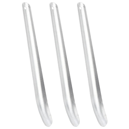 Zweetschrapers Paard 3 St Aluminium Zilverkleurig Lichtnaturel