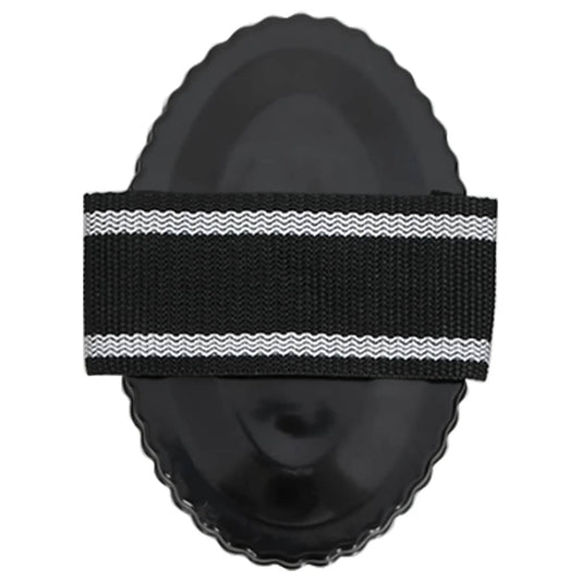 Roskammen 3 st staal zwart