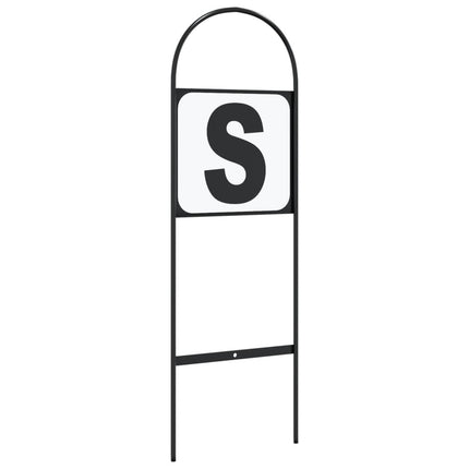 Dressuurletters 4 St Staal