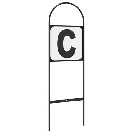Dressuurletters 8 St Staal