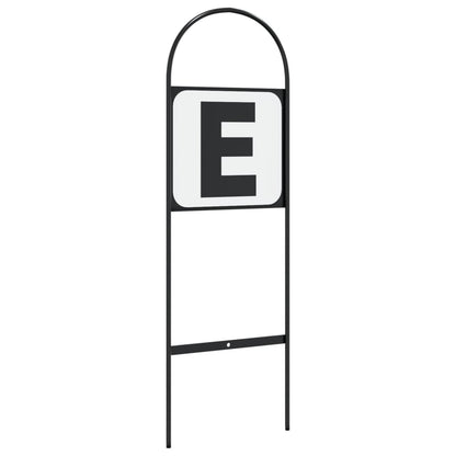 Dressuurletters 8 st staal