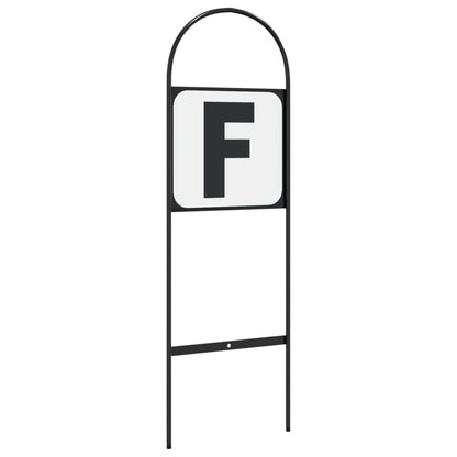 Dressuurletters 8 st staal