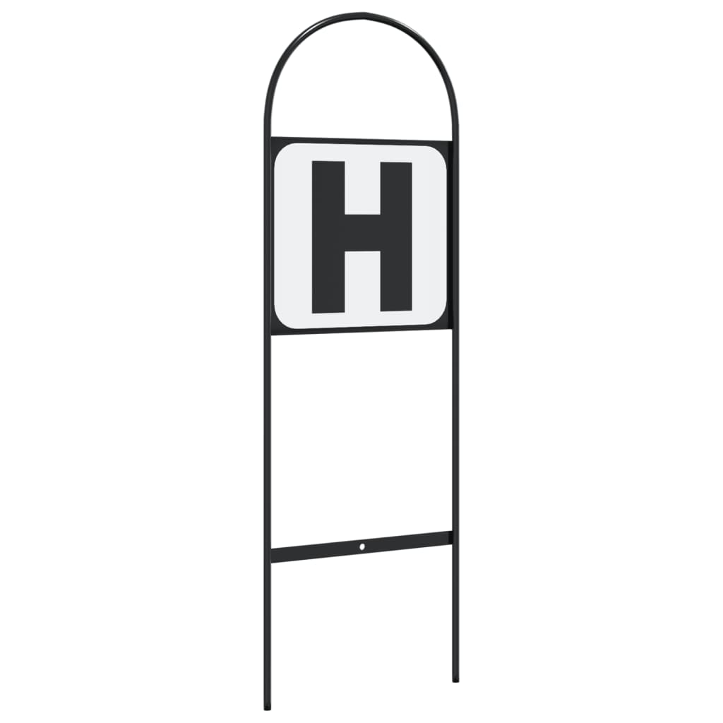 Dressuurletters 8 st staal