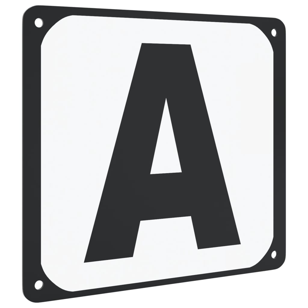 Dressuurletters 12 st staal