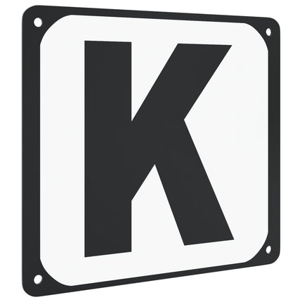Dressuurletters 12 St Staal