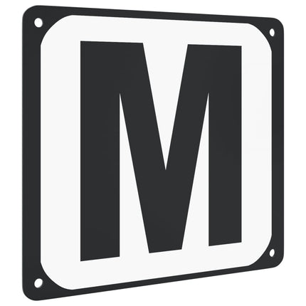 Dressuurletters 12 St Staal