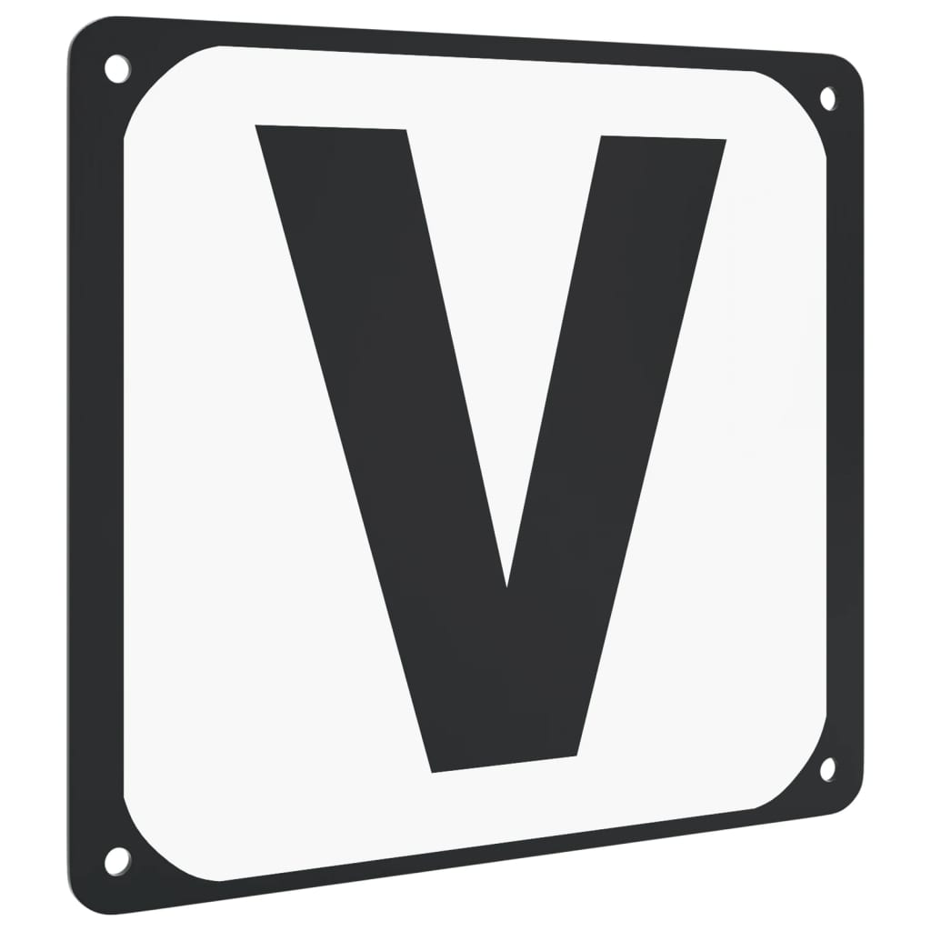 Dressuurletters 12 st staal