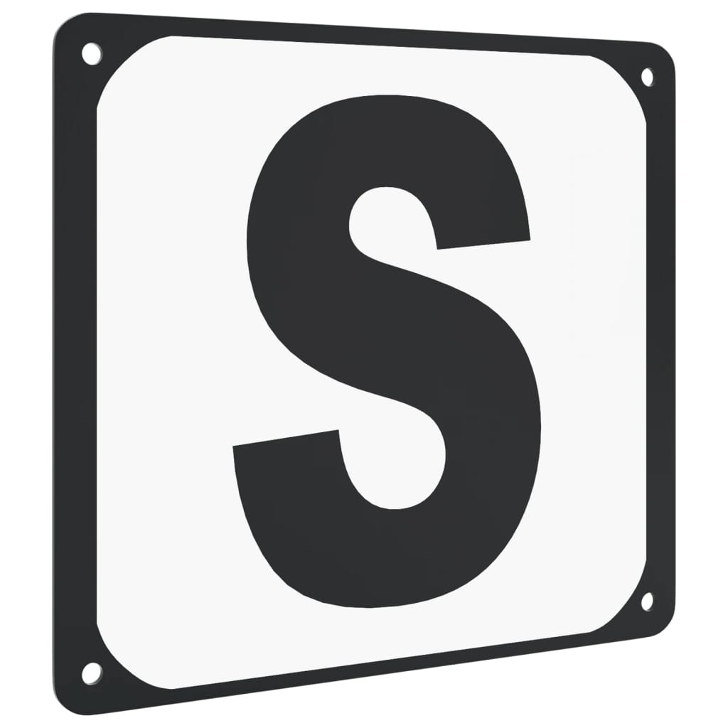 Dressuurletters 12 st staal