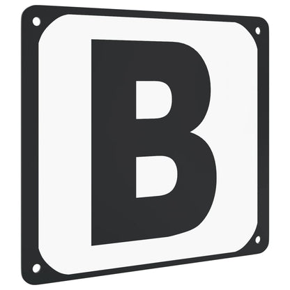 Dressuurletters 12 st staal