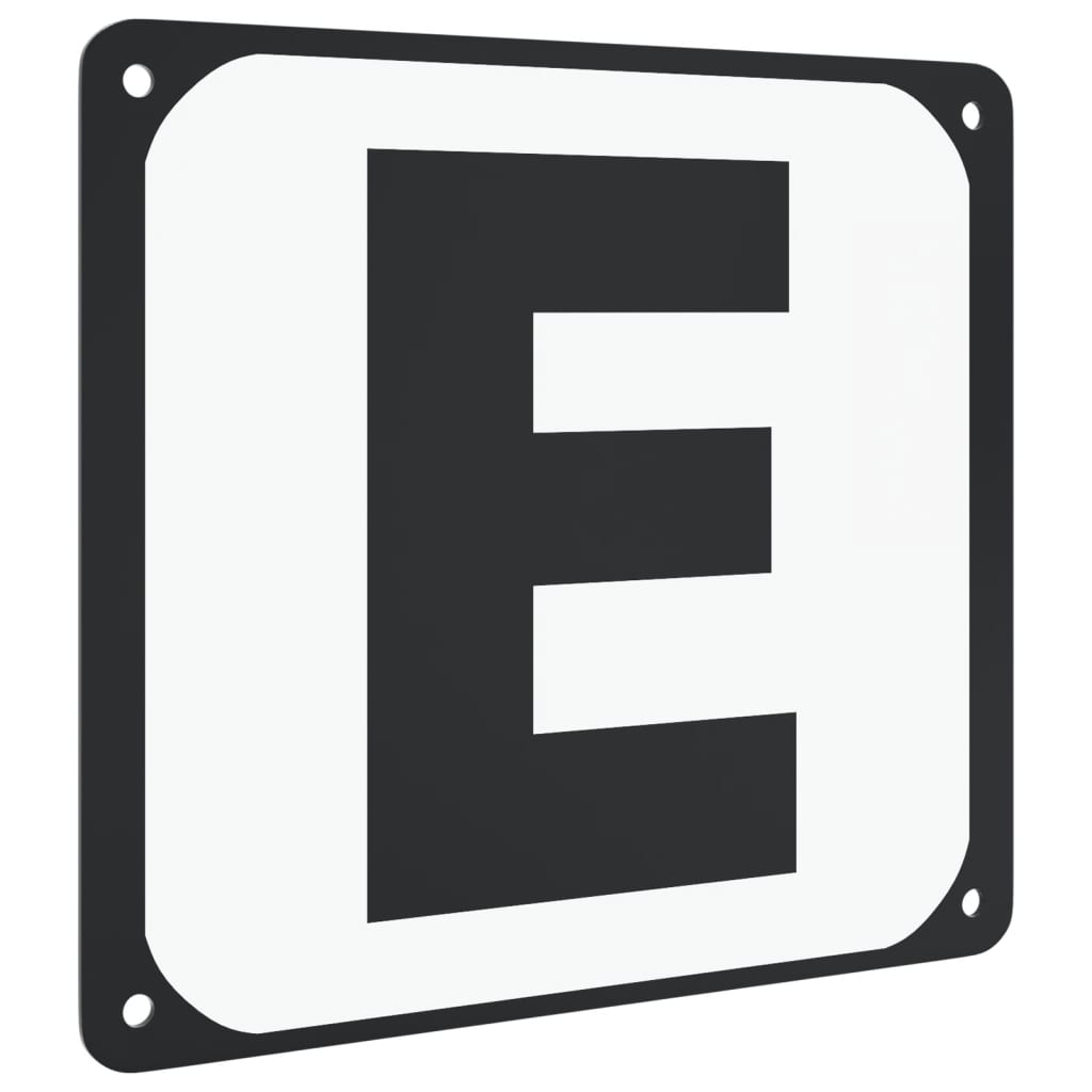 Dressuurletters 12 st staal