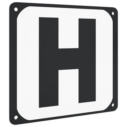 Dressuurletters 12 st staal