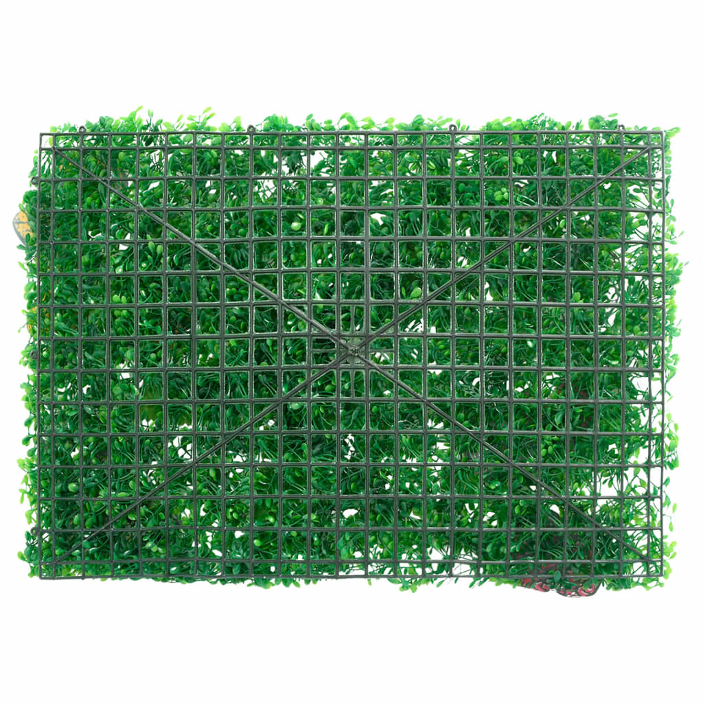   Hek Met Kunstplanten 40X60 Cm Groen
