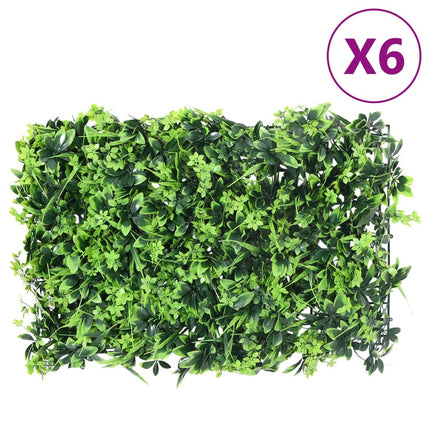   Hek Met Kunstbladeren 40X60 Cm Groen