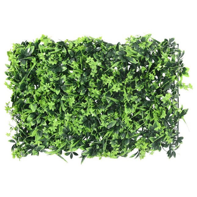  Hek Met Kunstbladeren 40X60 Cm Groen