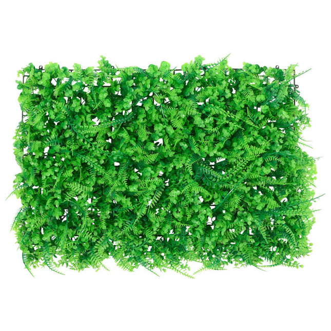   Hek Met Kunstvarenblad 40X60 Cm Groen