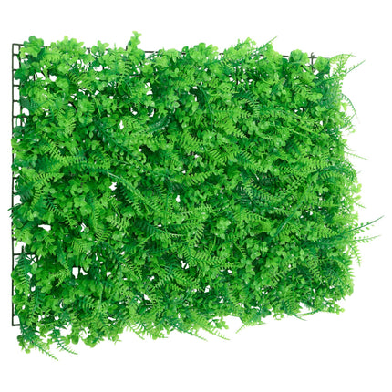   Hek Met Kunstvarenblad 40X60 Cm Groen