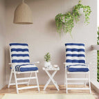 2 / blauw en witte streep