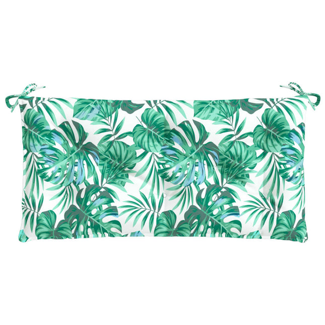 Tuinbankkussen 110X50X7 Cm Oxford Stof Bladpatroon