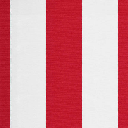 Vervangingsdoek Voor Luifel Gestreept 3X2,5 M Rood En Wit
