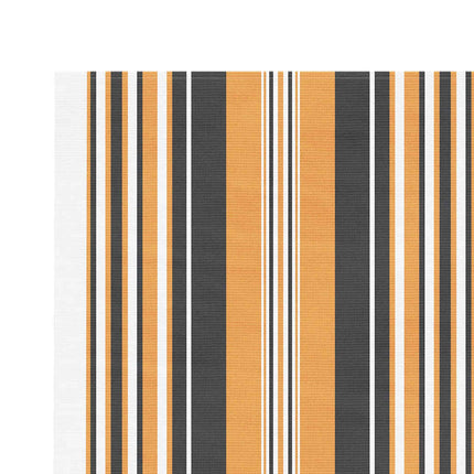 Vervangingsdoek Voor Luifel Gestreept 4X3,5 M Meerkleurig Oranje En Zwart