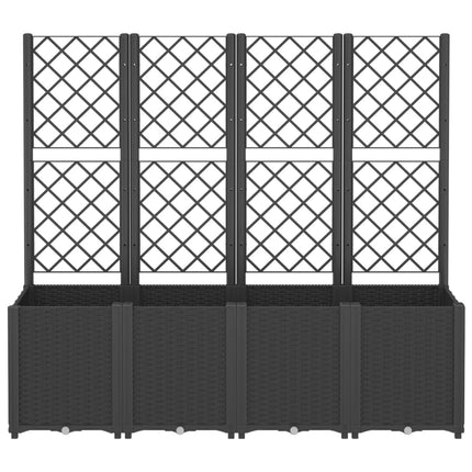 Plantenbak Met Latwerk Polypropeen